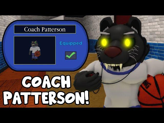 How to get COACH PATTERSON in PIGGY but it's 100 PLAYERS!