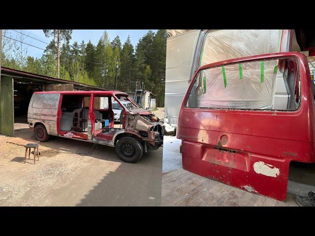 Подготовка к Покраске VW T4 Ч.2