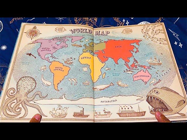 ASMR: Exploring Europe (beautiful maps)