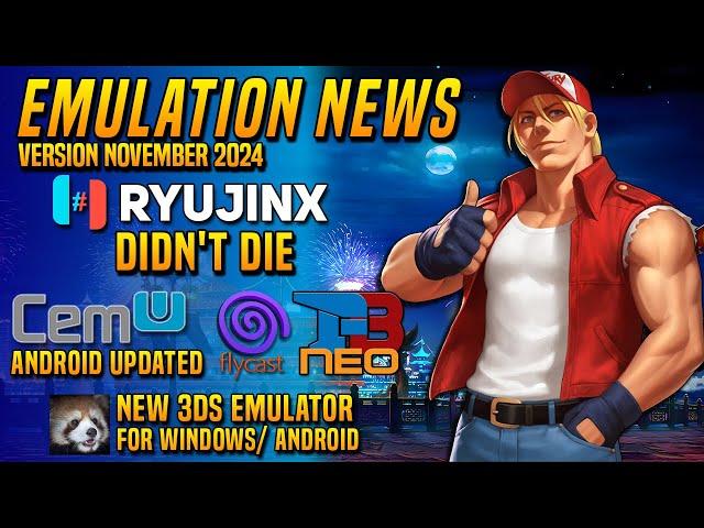 Emulation News: Ryujinx Lives! New Panda3DS and Updates for CEMU Android, Flycast, and FB Neo!