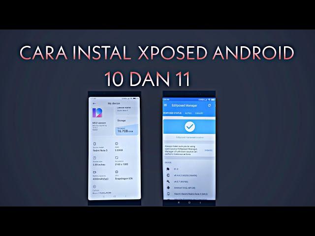 INSTAL XPOSED ANDROID 10 | CARA MEMASANG XPOSED DI ANDROID 10