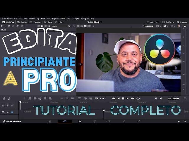 Davinci Resolve 19 EDITOR de VIDEO Avanzado | VERSION GRATIS | TUTORIAL (audio arreglado)