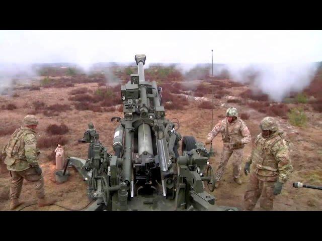 Deadly Firepower: M777 Howitzer Artillery Live Fire