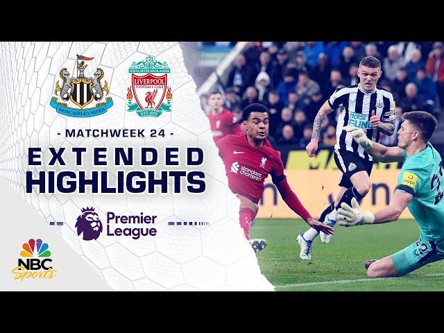 Newcastle United v. Liverpool | PREMIER LEAGUE HIGHLIGHTS | 2/18/2023 | NBC Sports