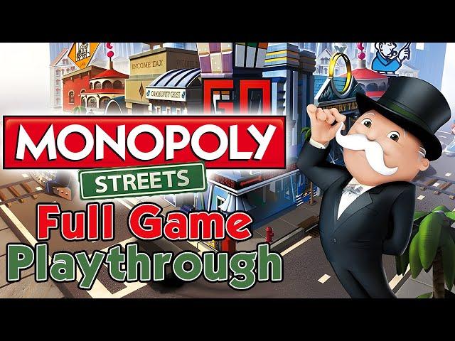 Monopoly Streets - Complete Playthrough [Nintendo Wii]