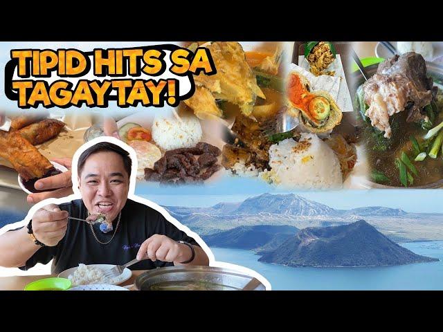 24-Hour AFFORDABLE Tagaytay FOOD TOUR: PHP 100+ lang BUSOG ka na!