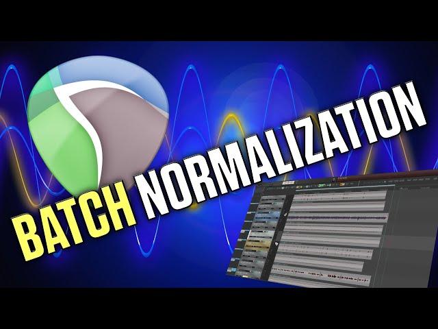 #087 - ▶️ REAPER: Normalize tons of audio files in one shot [Tutorial - How To - ENGLISH]