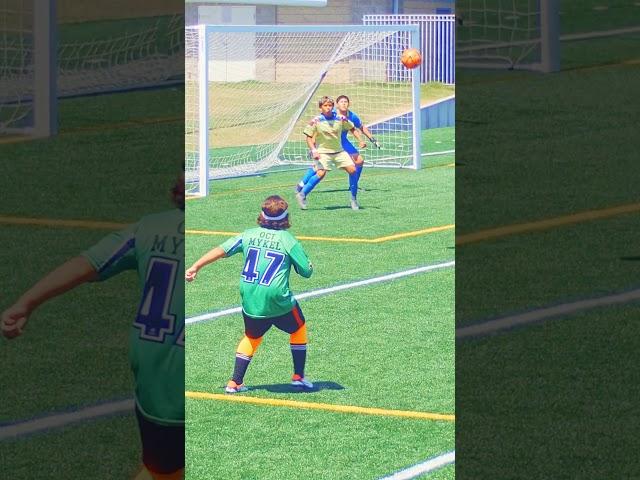 U11 GOAL I SCORED in U14 GAME