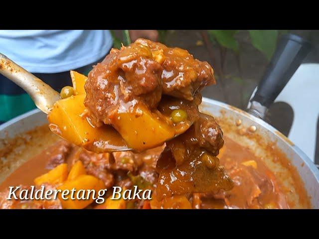 "KALDERETANG BAKA" lutong probinsya | Batangas style