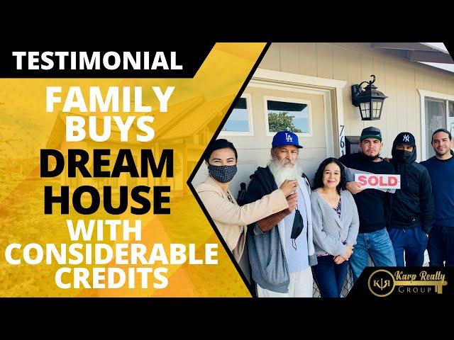 Family Buys El Cajon Dream House with Considerable Credits