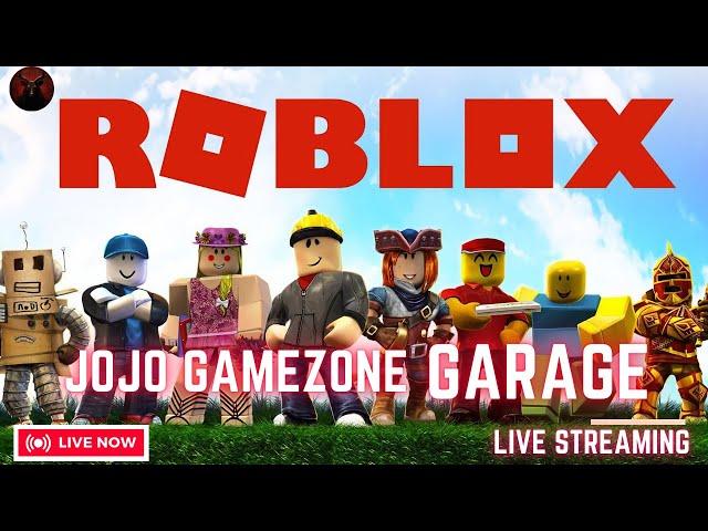 ROBLOX GAMEPLAY JOJO GAMEZONE GARAGE  Live Stream