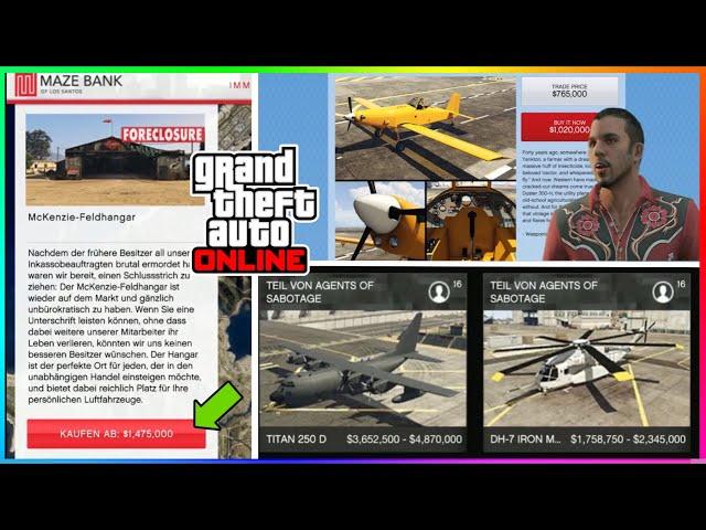 ️Neuer Mckenzie FELDHANGAR! So funktioniert das neue Update in GTA 5 ONLINE! Geld verdienen GTA 5!