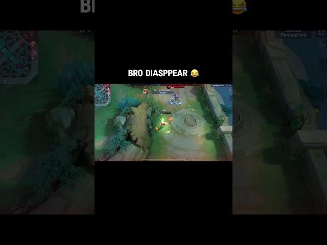 bro disappear  #mlbb #mobilelegends