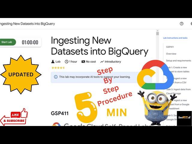 Ingesting New Datasets into BigQuery|| GSP411|| #quicklabs #arcadegames #solutions #googlecloud