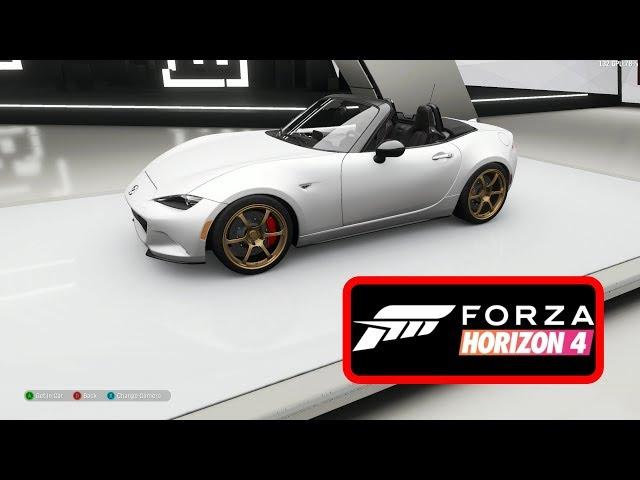 Forza Horizon 4 - 2016 Mazda MX-5 - Customize and Drive