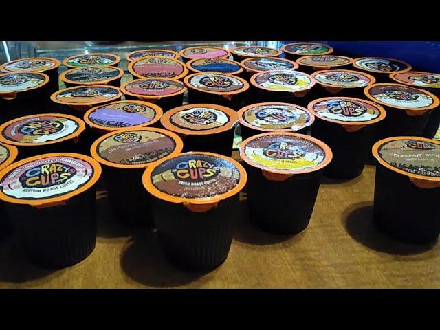 Crazy Cups Coffee K Cups!  If you like flavored coffee, these are awesome! :)