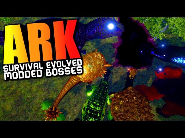 ARK Survival Evolved - ANNUNAKI GENESIS MOD WARDENS TITANS, GODS, CELESTIALS & BOSSES (ARK Gameplay)