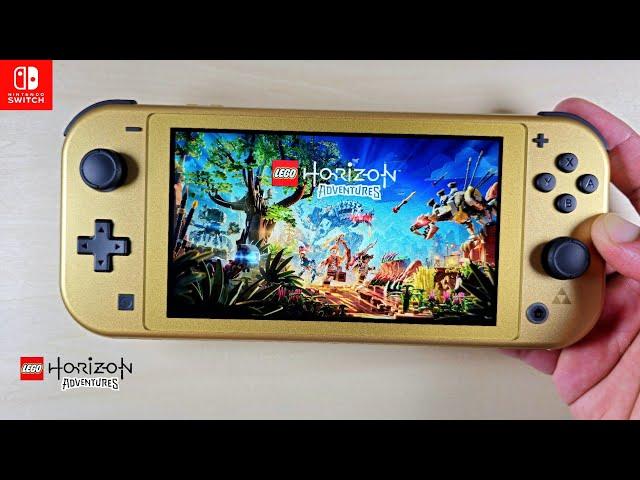 Lego Horizon Adventures Nintendo Switch Lite Gameplay