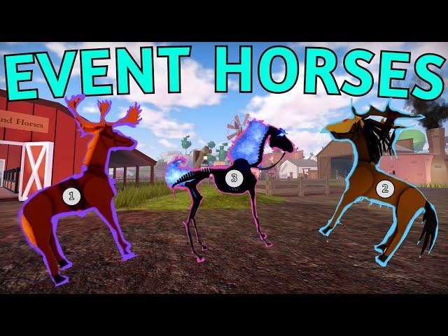 Every Event Horse In The Wild West