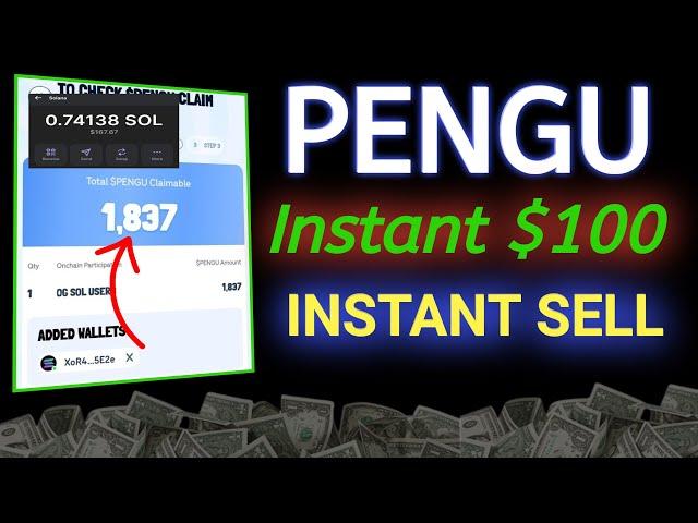 Pengu Airdrop claim।। How to claim pingu Airdrop।। Pingu claim।।