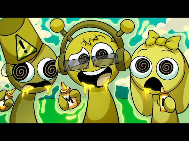 SPRUNKI, But Everyone Was In MUSTARD! Incredibox Sprunki Animation