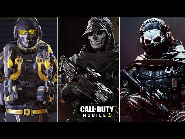  All GHOST Skins in CODM 