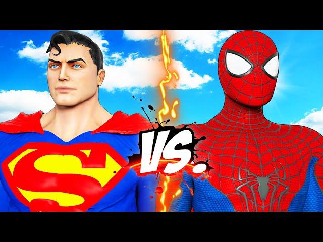 SPIDER-MAN VS SUPERMAN - SUPER EPIC BATTLE