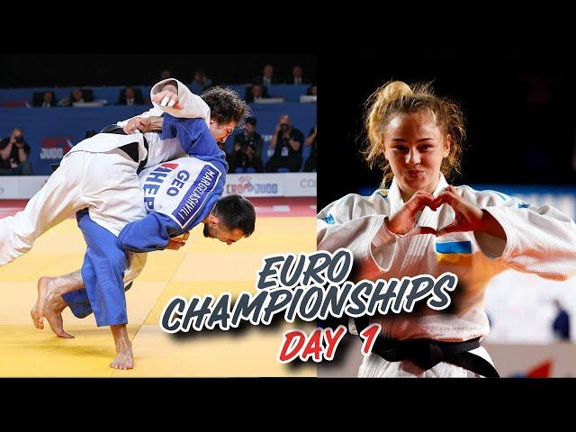 European Judo Championships 2024 - DAY 1 Highlights