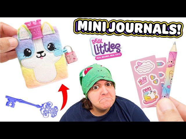 Mini Diaries & Mini STICKERS? Unboxing FULL Set Real Littles Journals