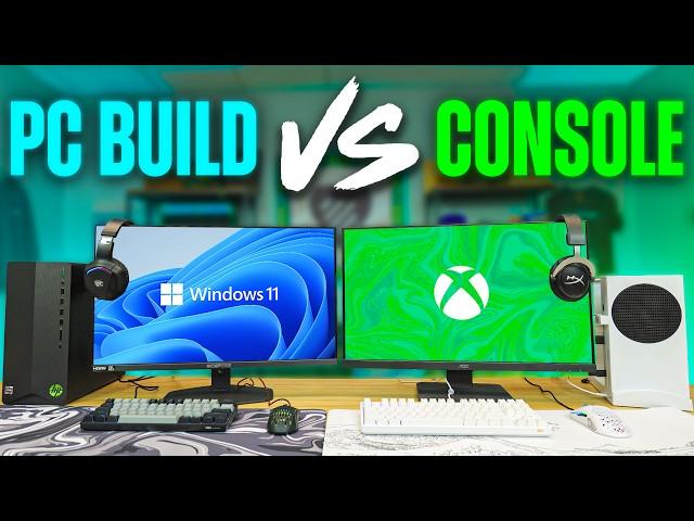 Console vs PC Budget Gaming Setup Challenge!