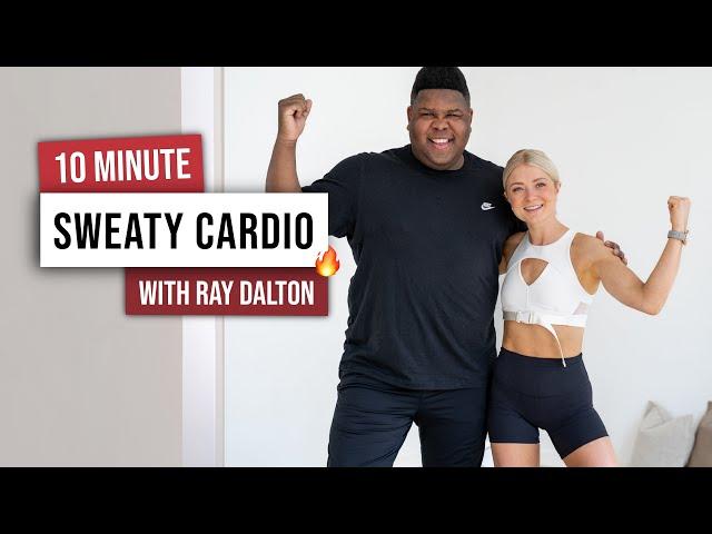 10 MIN BEGINNER GOOD MOOD CARDIO Workout - with RAY DALTON! No Equipment, All Standing Home Workout