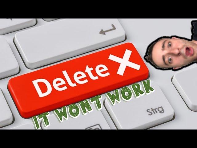 why don’t you want to delete...