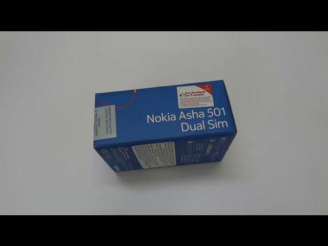 Nokia Asha 501 Dual Sim Unboxing