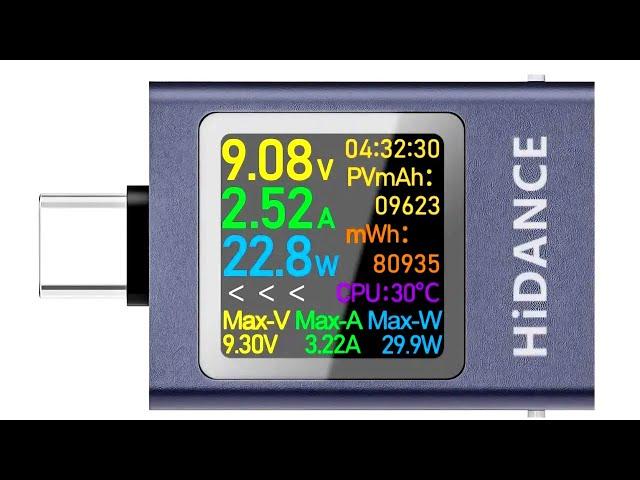 Обзор USB-Тестера HIDANCE HDC-085C недорого и не плохо