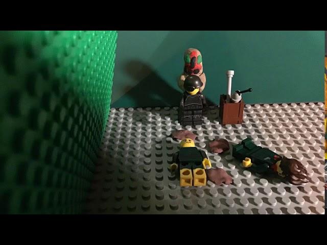 SCP-173 Lego breach