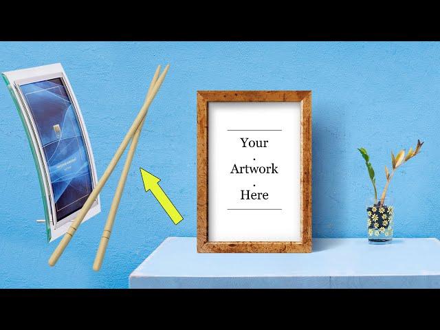 Гениально! Подставка для фоторамки своими руками