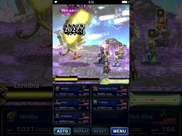 FFBE - The Lure of Echidna | Full Clear