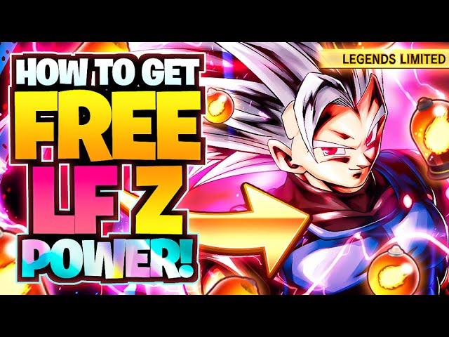  How To Get 3,000 FREE LF Z POWER For The Anniversary! NEW RECORD! (DB Legends 7th Anniversary)