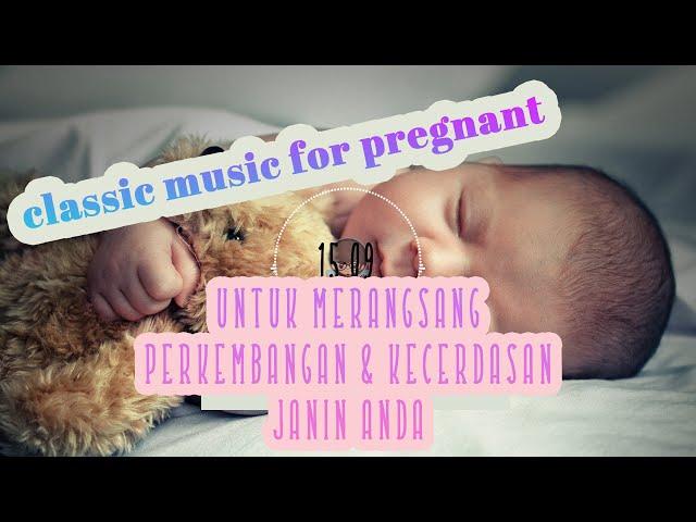 15 Menit  Musik Klasik Untuk Merangsang Perkembangan dan Kecerdasan Janin Untuk Ibu Hamil
