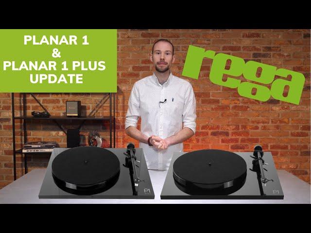 Rega Planar 1 & Planar 1 Plus - UPDATED 2021 MODEL - New Belt & Matt Finish
