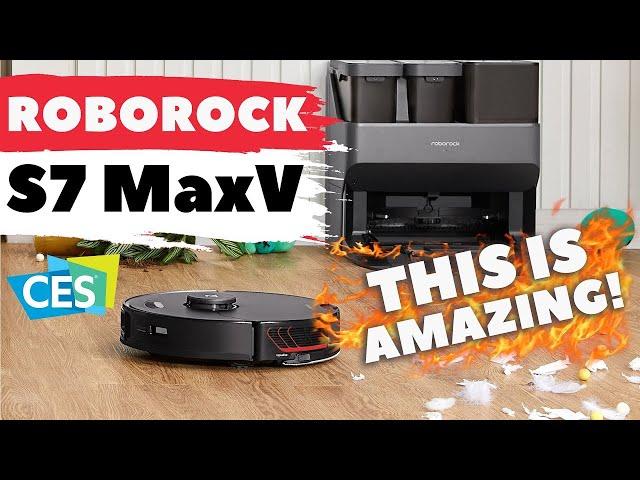 Roborock S7 MaxV Ultra: What's NEW?! FIRST INFORMATION CES 2022