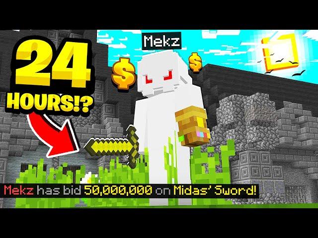 How I Got A 50 Million Midas In 24 Hours! (Hypixel Skyblock - Challenge)