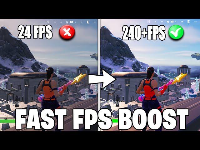 How To Fix STUTTERS, FPS Drops & Boost FPS In Fortnite Chapter 4 Season 1! (2022)