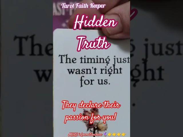 FINALLY DECLARING THEIR PASSION FOR YOU THAT THEY HAVE HIDDEN #tarotreading #readtarot #cardreading