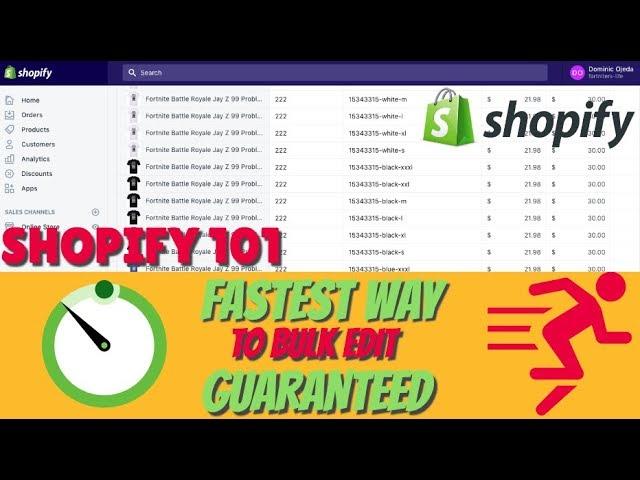 FASTEST WAY to Bulk Edit Prices on Shopify!