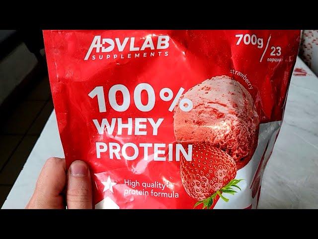 AdvLab whey protein хим анализ, сколько белка.