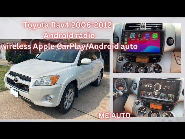 Toyota Rav4 2005-2012  android radio apple carplay. Meiauto