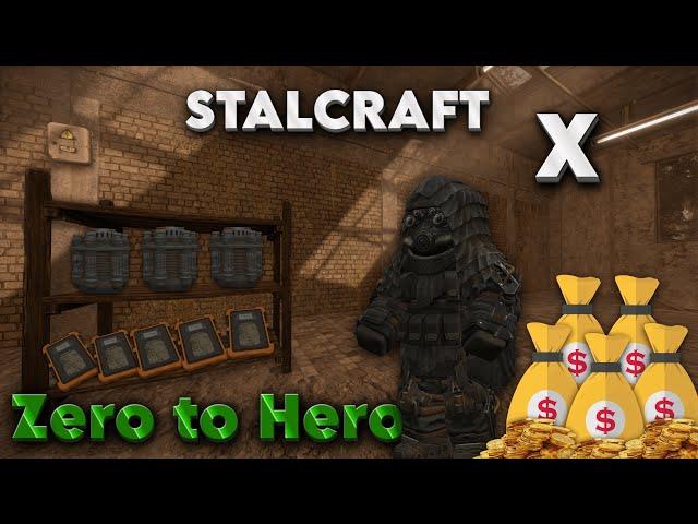 1.000.000 за 30 минут | Zero to Hero | OpenWorld| STALCRAFT X