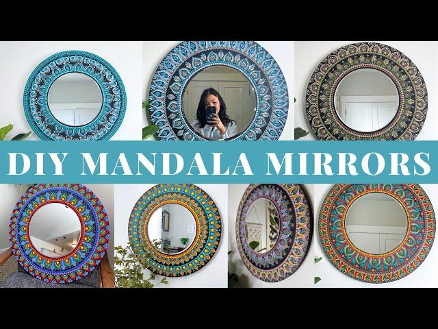 DIY Mandala Mirror - Tools, Cost & Where to Buy