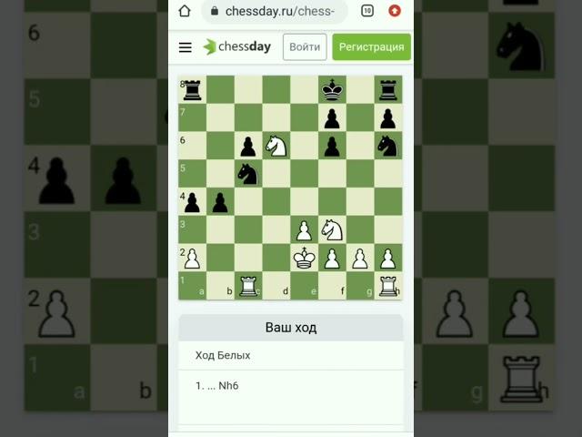 Сheckmate in 1 move #chess #lichess #шахматы